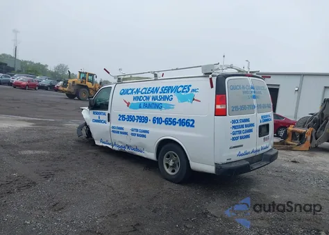 2007 Chevrolet Express Work Van z USA, uszkodzony, nr VIN 1GCFG15X971163915